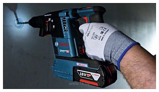 BOSCH 0611910003 Перфоратор аккумуляторный GBH 18V-26 в коробке (18.0 В, 2.6 Дж, вес 2.7 кг,)