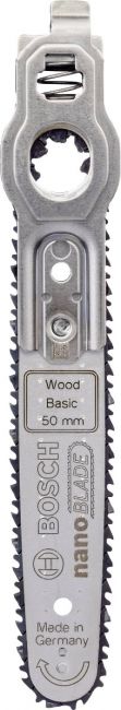 BOSCH Мини-цепные пилы, Пильное полотно Nanoblade Wood Basic 50 для EasyCut BOSCH 2609256D83