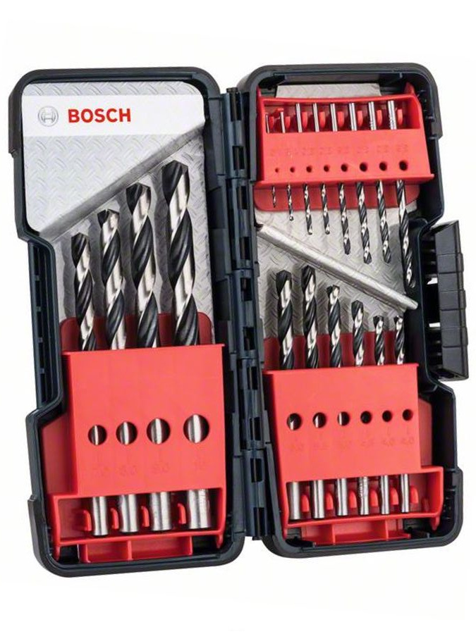 BOSCH Набор Сверл HSS PointTeQ 18 шт. ToughBox BOSCH 2608577350