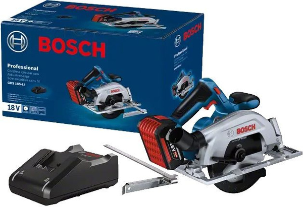 BOSCH Аккумуляторная Пила дисковая Li-Ion 18 В GKS 185-LI BOSCH 06016C1223