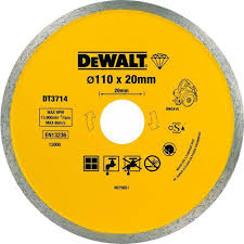 DEWALT Диск алмазный 110 мм для плиткореза DEWALT DT3714-QZ