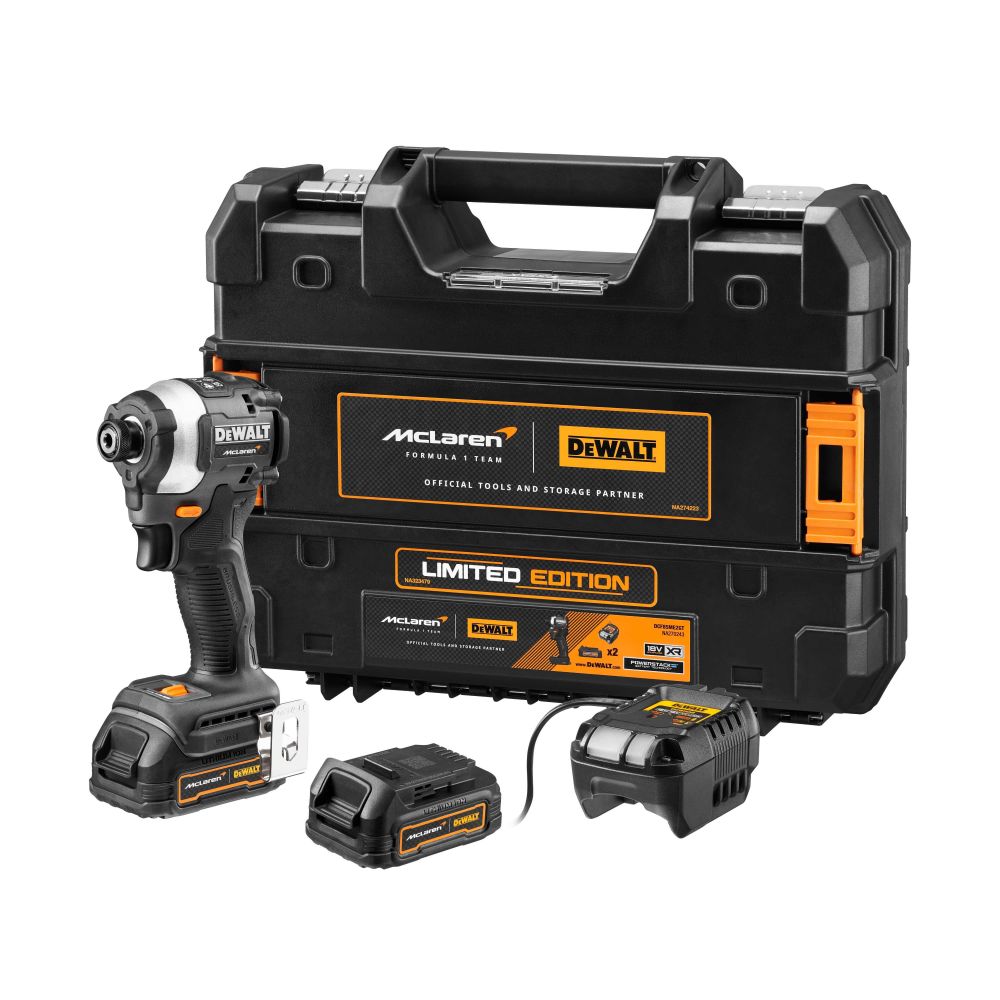 DEWALT Винтоверт аккум. в чем. TSTAK (18V, 2*1.7Ah,205 Нм,1/4