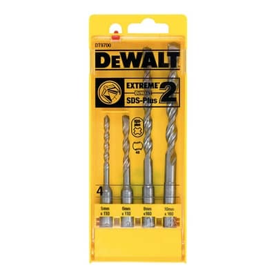 DEWALT Набор буров SDS-plus EXTREME2 5-10 мм 4 шт DEWALT DT9700-QZ