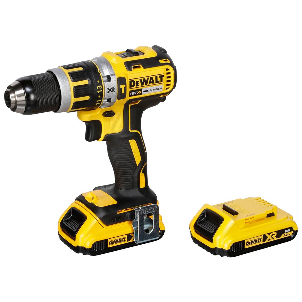 DEWALT Дрель-шуруповерт ударная 18.0 В 2 XR Li-Ion АКБ 2.0 Ач ЗУ DEWALT DCD795D2-QW