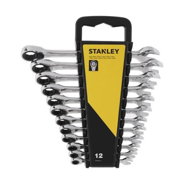 Stanley Набор из 12-ти комбинированных ключей с храп.мех. Stanley STMT82847-0