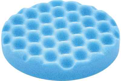 FESTOOL Полировальная губка голубая с вафельной поверхностью d150х30 мм для удаления микроцарапин FESTOOL 202006