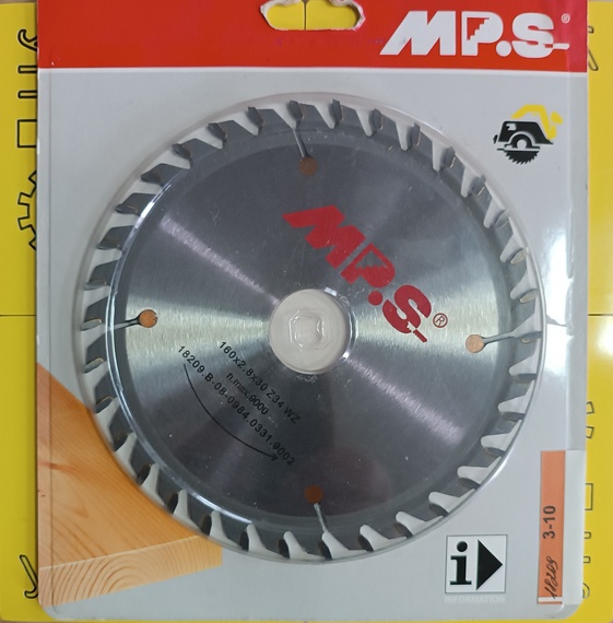 MP.S HM-пильный диск 160x30/25x2.8мм Z34 WZ MP.S 18209