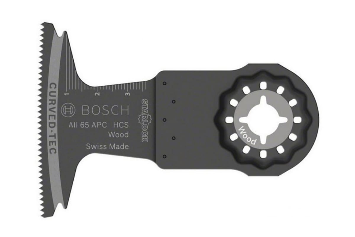 BOSCH Пильное полотно Starlock HCS погружное 65x40 мм Wood AII 65 APC BOSCH 2608662357