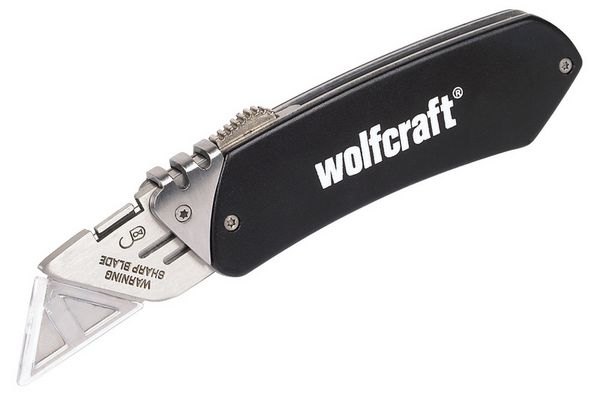 Wolfcraft Нож многоцелевой для трапециевидных лезвий Wolfcraft 4124000