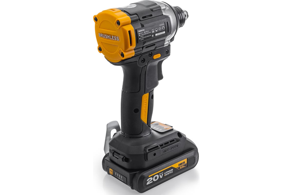 Runtec RT-ED232 Винтоверт ударный ударный аккумуляторный с бещеточным двигателем PRO 1/4