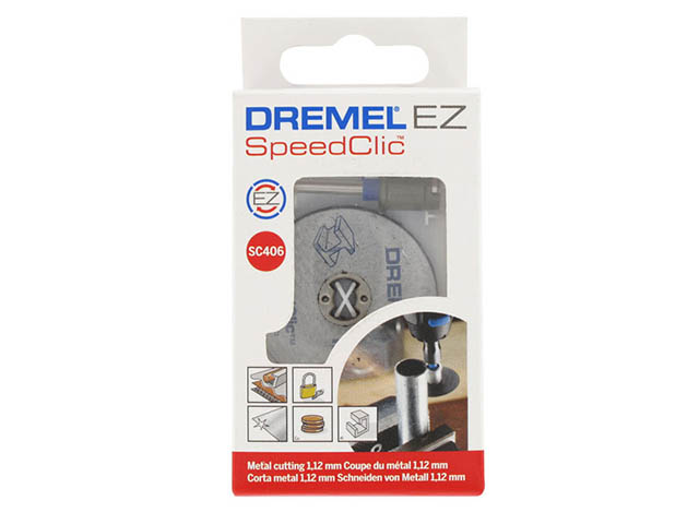 DREMEL Комплект starter set (держатель ez speedclic и два армированных стекловолокном отрезных круга) (sc40 DREMEL 2615S406JC