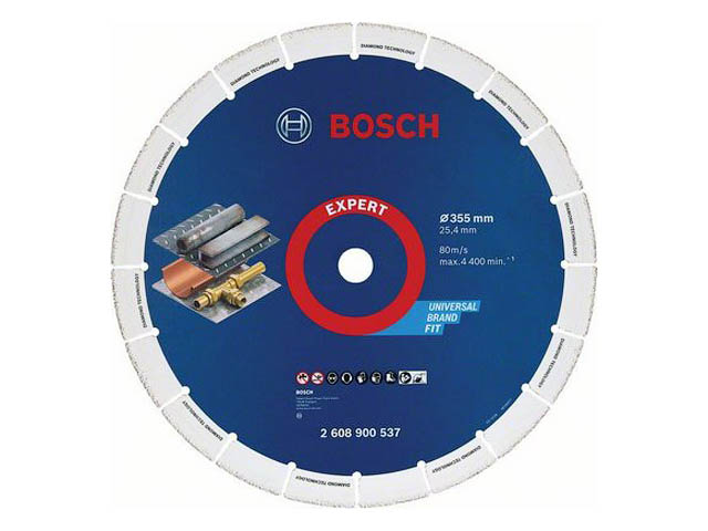 BOSCH Алмазный круг 230-X-LOCK/22,23 мм по металлу Expert Diamond Metal Wheel BOSCH 2608900536