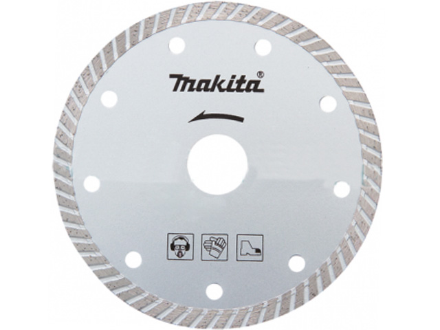 MAKITA Алмазный круг 125х22 мм по бетону Turbo (сухая резка) MAKITA B-28014
