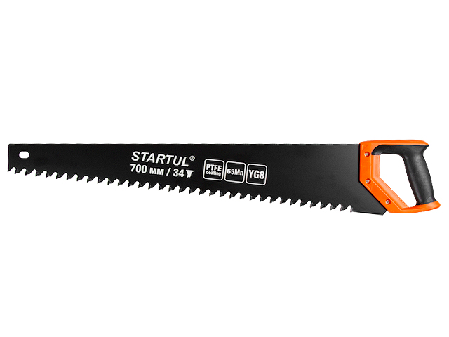 STARTUL Ножовка по газобетону 700мм 34 зуба с напайками PROFI (ST4088-34) (по пенобетону) STARTUL ST4088-34