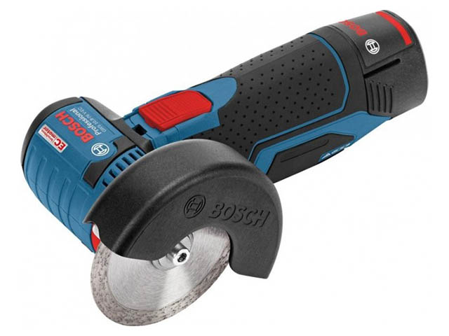 BOSCH Аккум. углошлифмашина GWS 12V-76 в кор. (12.0 В, 1 акк., 2.0 А/ч, Li-Ion, диск 76х10.0 мм) BOSCH 0615990M3E