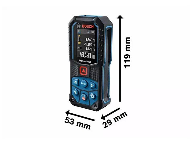 BOSCH Дальномер лазерный GLM 50-27 CG (0.05 - 50 м, +/- 2 мм/м, IP 65, Li-Ion Adapter) BOSCH 0601072U01