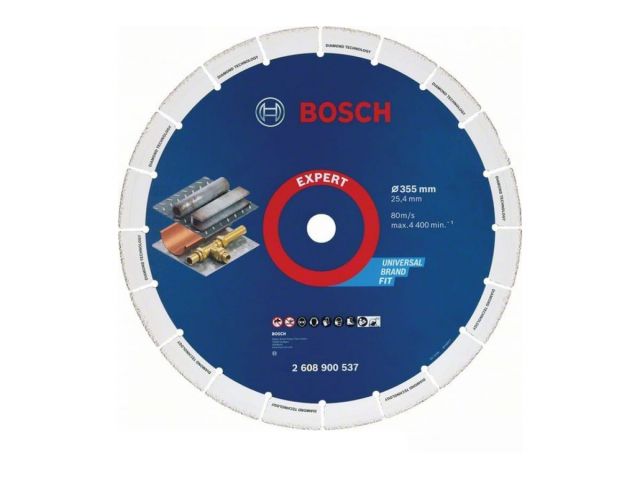 BOSCH Алмазный круг 355-25,4 мм по металлу Expert Diamond Metal Wheel BOSCH 2608900537