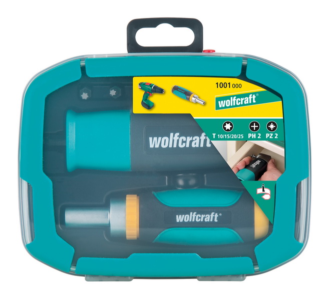Wolfcraft 1001000 Насадка угловая для дрели и шуруповерта в комплекте