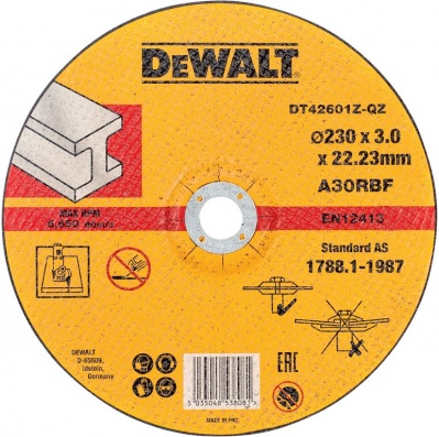 DEWALT Круг отрезной DEWALT DT42601Z-QZ