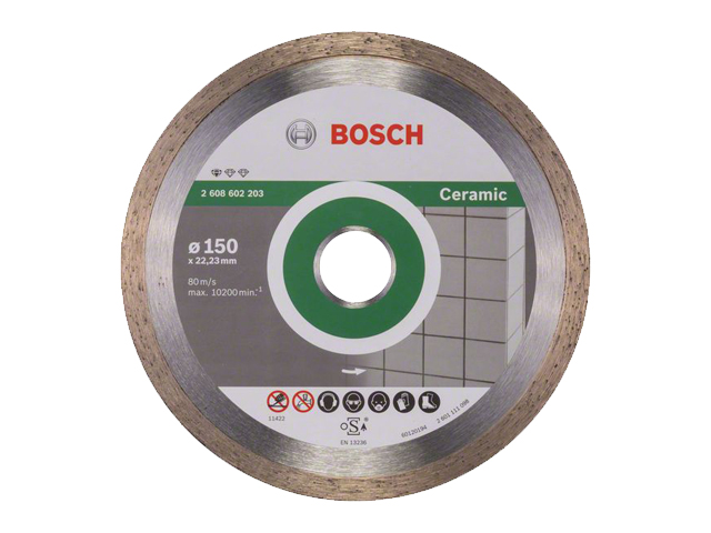 BOSCH Алмазный круг 150-22,23 Professional for Ceramik BOSCH 2608602203