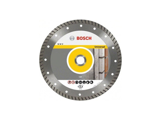 BOSCH Алмазный круг 115х22 мм универс. Turbo ECO UNIVERSAL (сухая резка) BOSCH 2608615045