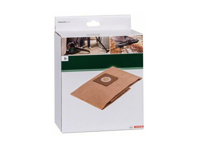 BOSCH Мешок-пылесборник бумажный для Universal Vac (упаковка 5 шт.) BOSCH 2609256F32